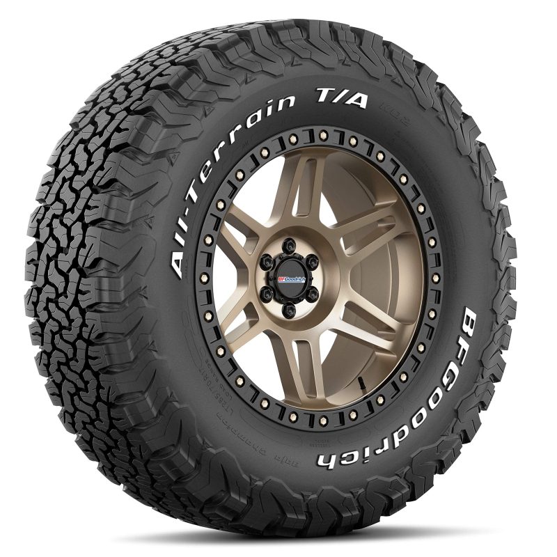 Lốp ô tô xuyên tâm BFGoodrich All Terrain T / A KO2 cho xe tải hạng nhẹ, xe SUV và xe Crossover, LT285 / 60R18 / D 118 / 115S 118S