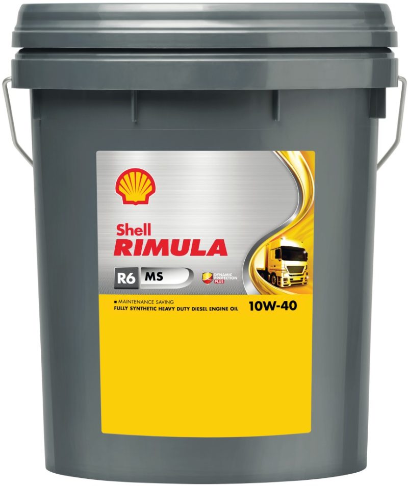 Dầu động cơ Shell Rimula R6 MS10W40 (20 lít/thùng)