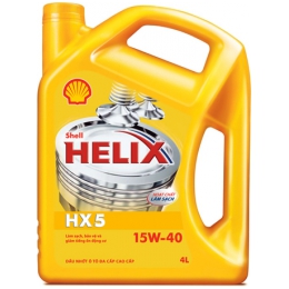 Dầu nhờn Shell Helix Diezen HX5 15W40 (6 lít/hộp)